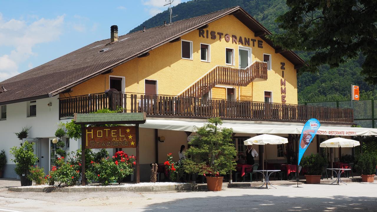 Albergo Alla Stazione Roncegno Экстерьер фото
